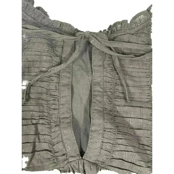 NWOT Free People Black Embroidered Size Small Mini Dress - Picture 4 of 9